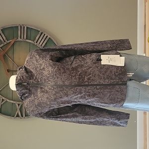 Lululemon Break a Trail Camo Print  Hooded Waterproof Jacket